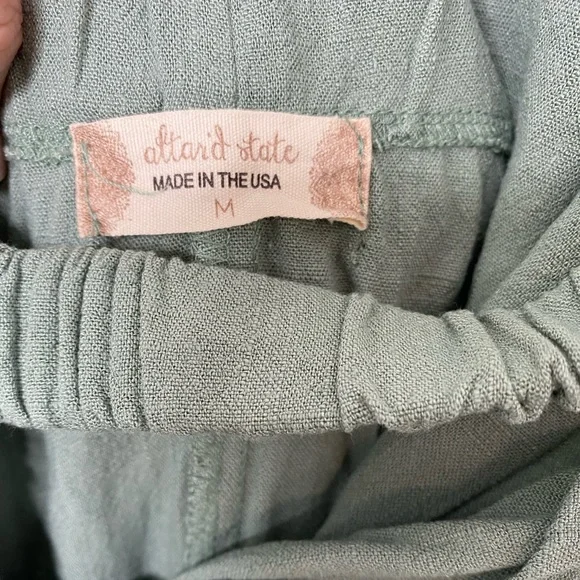 Altar’d State Linen Blend Spring Dress, Size M - Picture 4 of 5